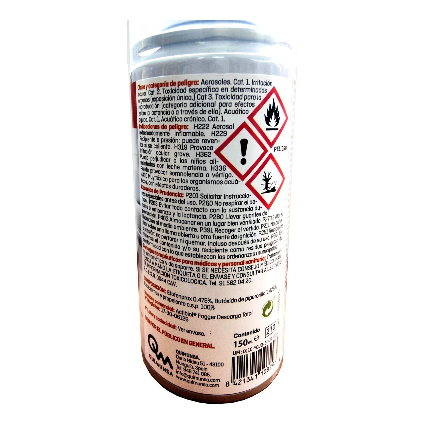 C -masterlac Fogger (Niebla Insecticida 150 ml)