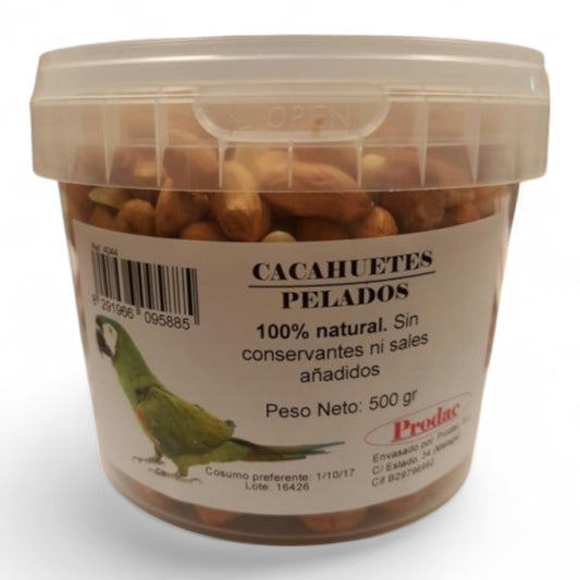 Cacahuetes Pelados Prodac para Pájaros