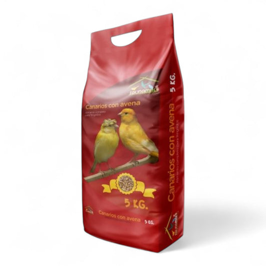 Canarios con Avena 5 Kg. Faunamix