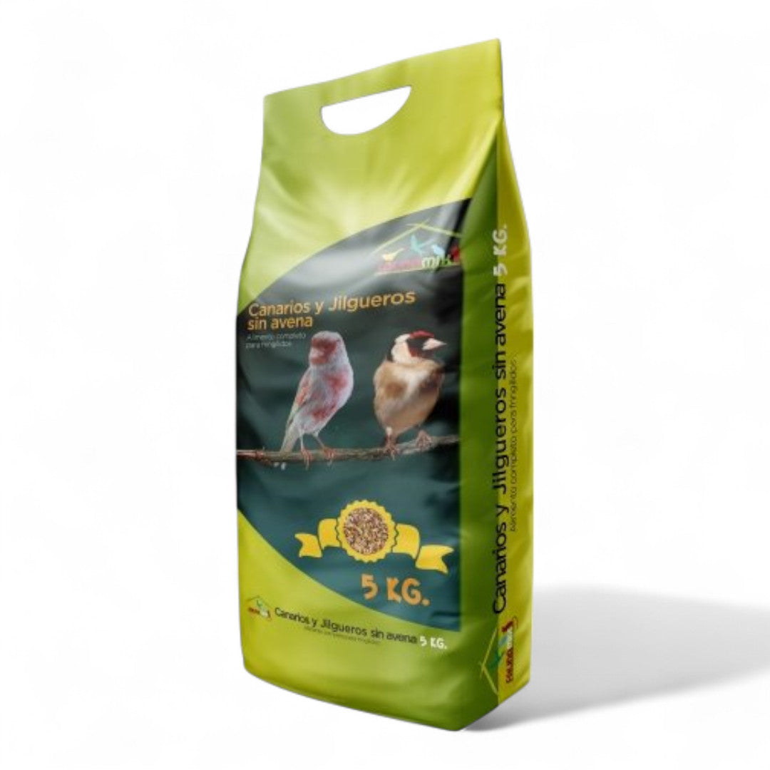 Canarios sin Avena Faunamix 1 Kg 5 Kg.