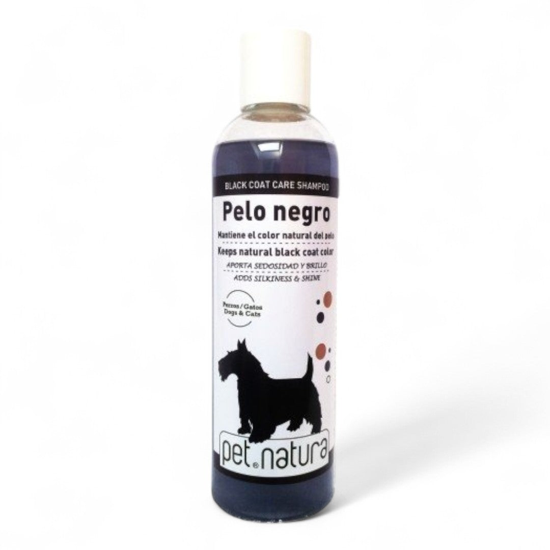 Champú PetNatura para Perro de Pelo Negro 250 ml y 750 ml
