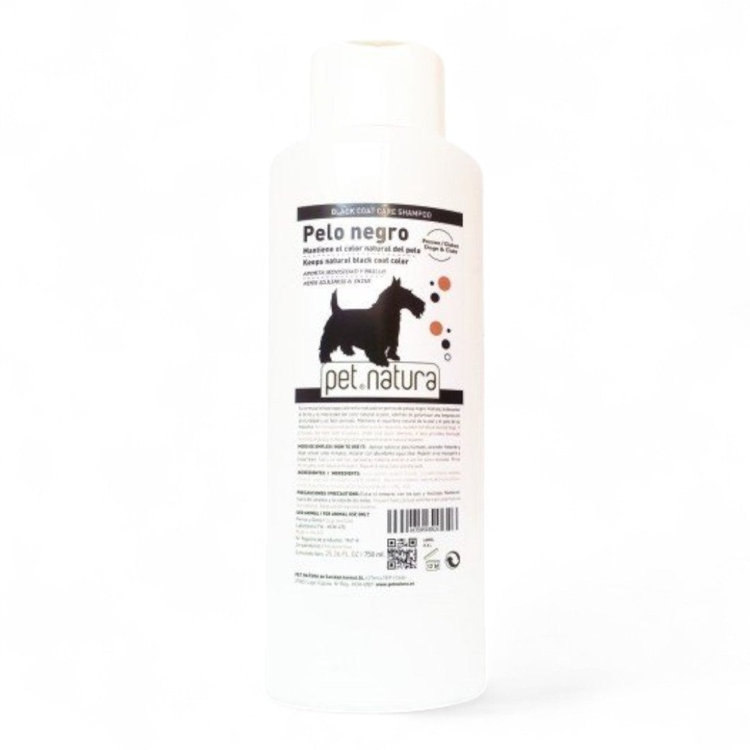 Champú PetNatura para Perro de Pelo Negro 250 ml y 750 ml