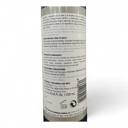 Champú PetNatura para Perro de Pelo Negro 250 ml y 750 ml