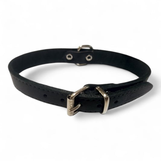 Collares de Cuero Liso para Perros San Dimas