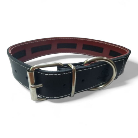 Collar Cuero Protec Mabel para Perros
