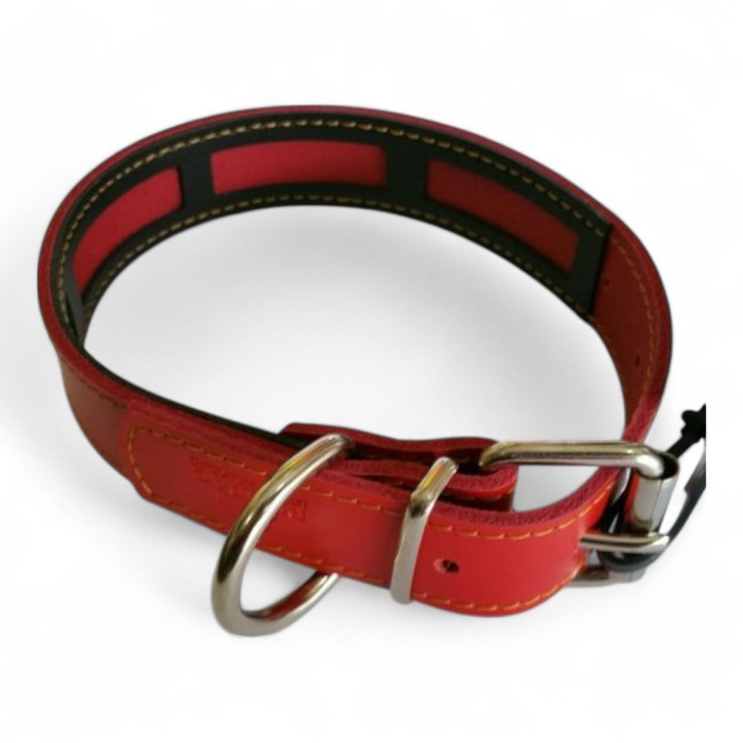 Collar Cuero Protec Mabel para Perros