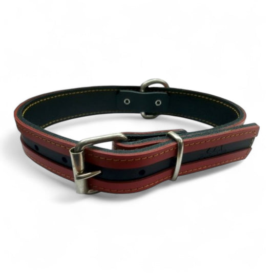 Collar Cuero Via Mabel para Perros