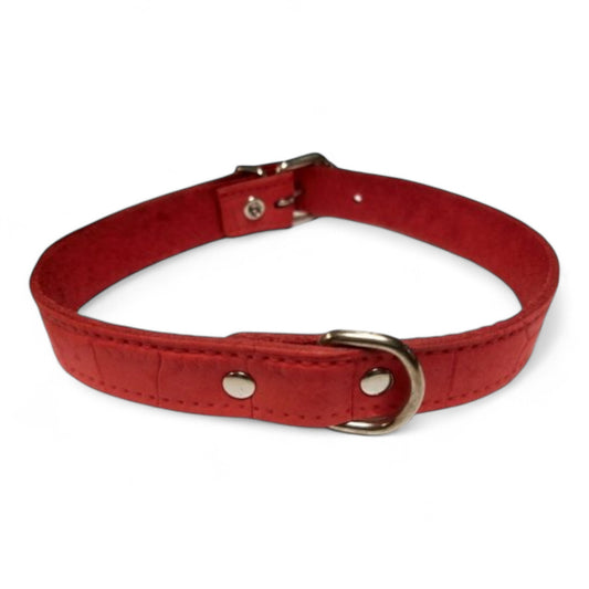 Collar Piel Labrada para Perros Pequeños