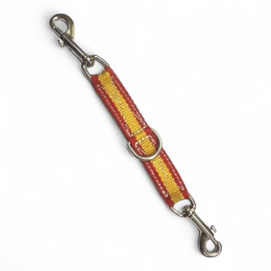 Collera Nylon 20 cm Bandera Andaluza y Española VMD para Perros