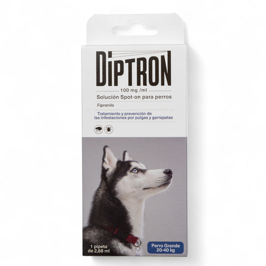 Pipeta Diptron Perro 20-40 Kg. 1 Ud.