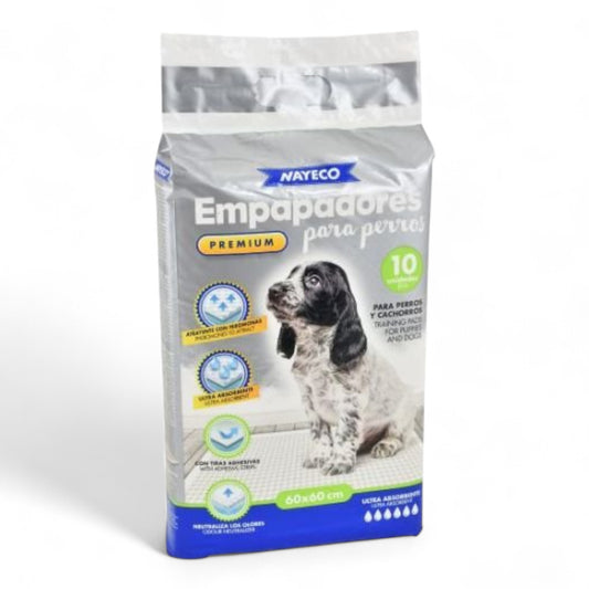 Empapadores Premium con Feromonas Nayeco (60x60 cm, 90x60 cm, 10 unidades)