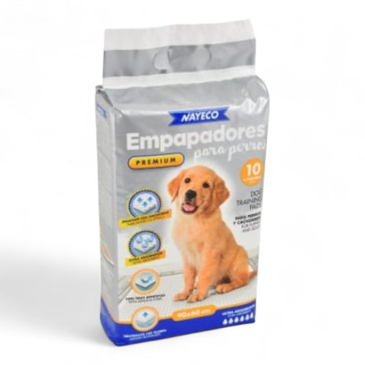 Empapadores Premium con Feromonas Nayeco (60x60 cm, 90x60 cm, 10 unidades)