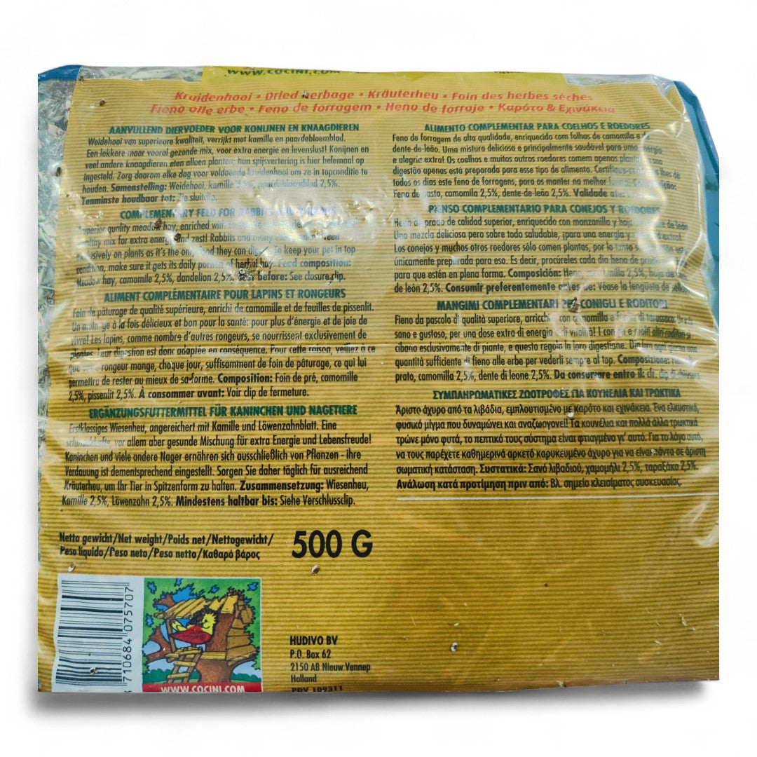 Heno de Sabores Nature COCINI 500gr