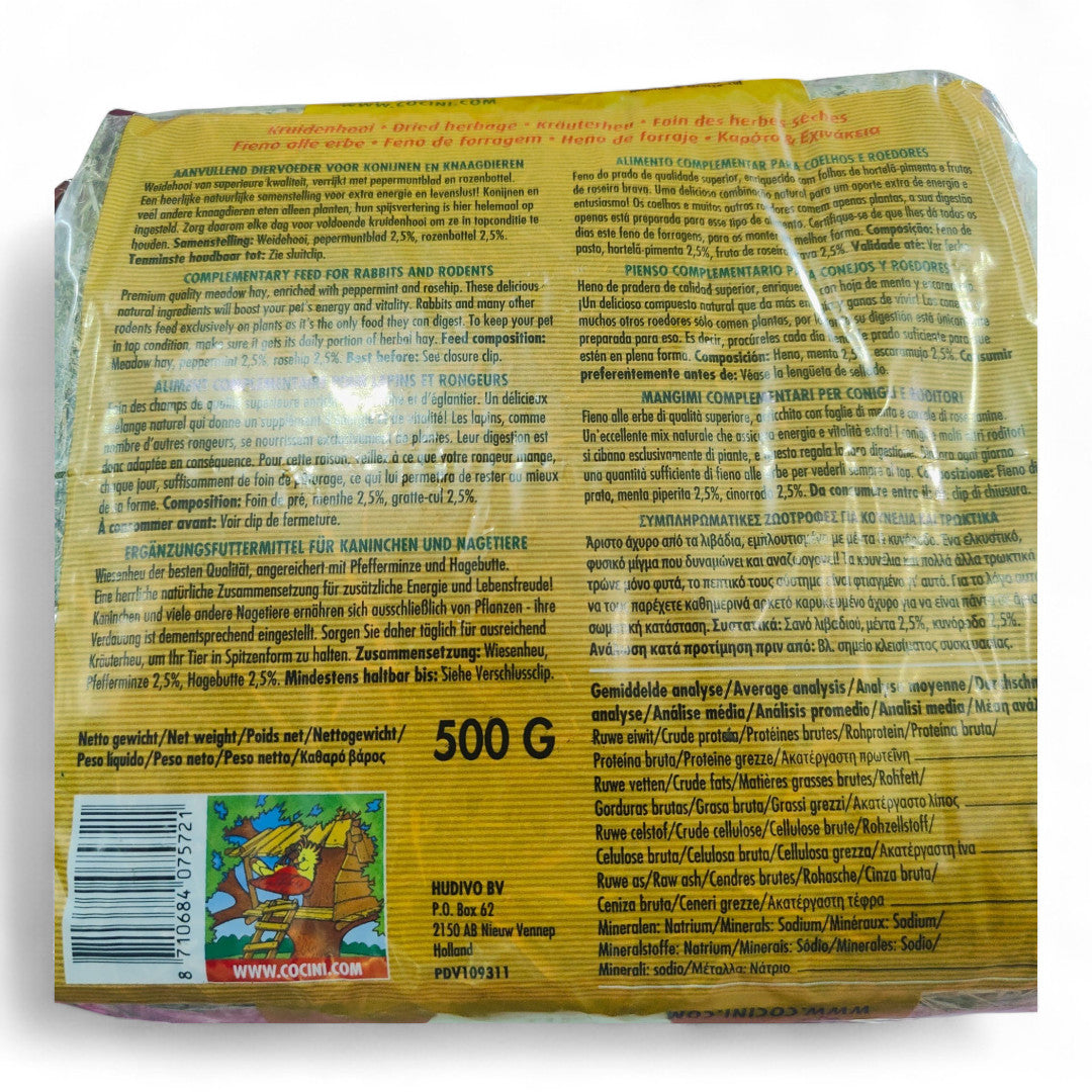 Heno de Sabores Nature COCINI 500gr