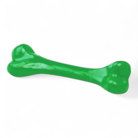 San Dimas Hueso de Nylon para Perros (Pequeño 16 cm, Grande 21 cm)