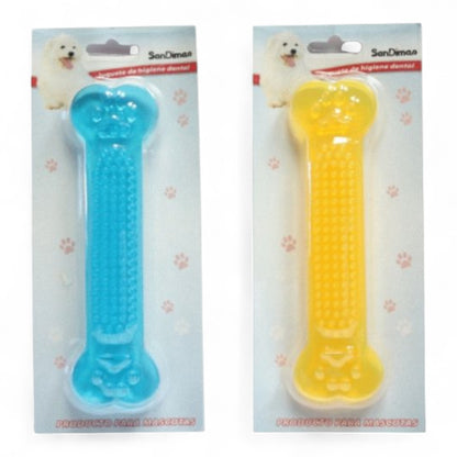 San Dimas Hueso Translúcido para Perros (10 cm 3 Unidades, 18 cm 1 Unidad)