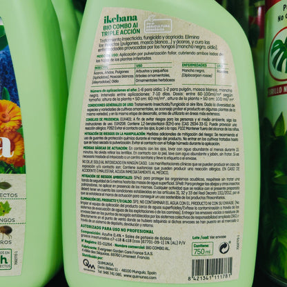 Ikebana Triple Accion Bio 750ml
