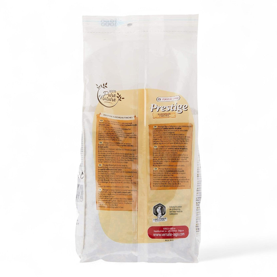 Versele Laga Prestige Jilgueros y Silvestres 1 kg, 4 kg, 20 kg Mixtura para Pájaros Autóctonos