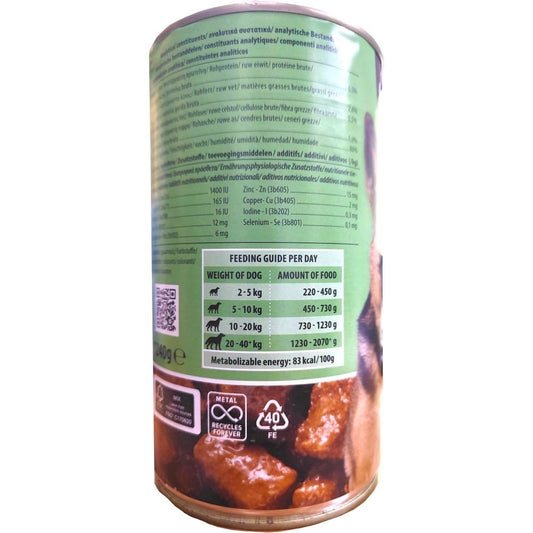 Lata Perros Cordero 1240 gr. Rokus