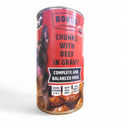 Latas Rokus de Ternera para Perros