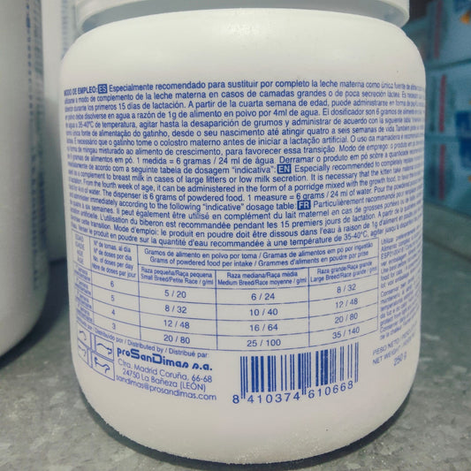Leche San Dimas para Gatos 250 Gr.