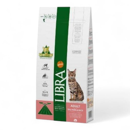 Libra Cat Adult Salmón y Arroz 1,5 kg