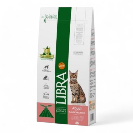 Libra Cat Adult Salmón y Arroz 1,5 kg