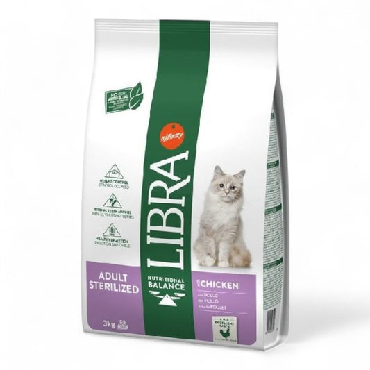 Libra Cat Sterilized (1,5 kg, 3 kg, 12 kg)