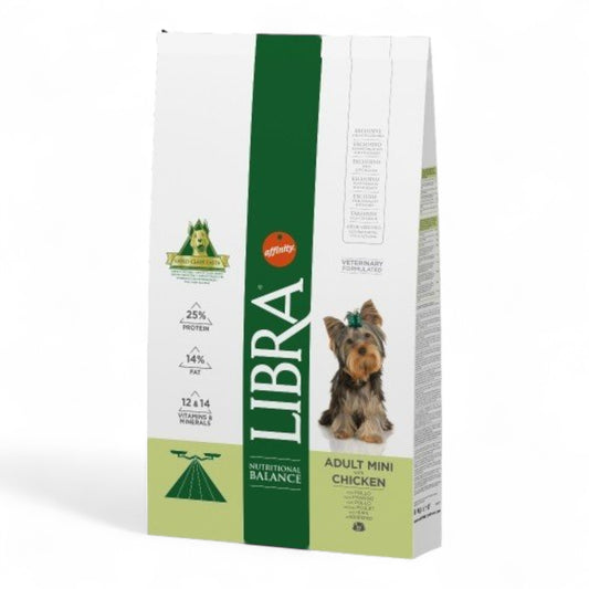 Libra Adult Mini con Pollo 3 kg, 8 kg para Perros de Raza Pequeña