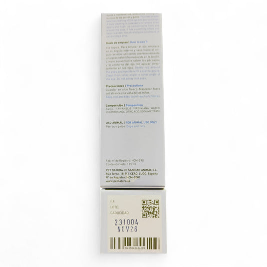 Locion Higiene Ocular 125 Ml.petnatura