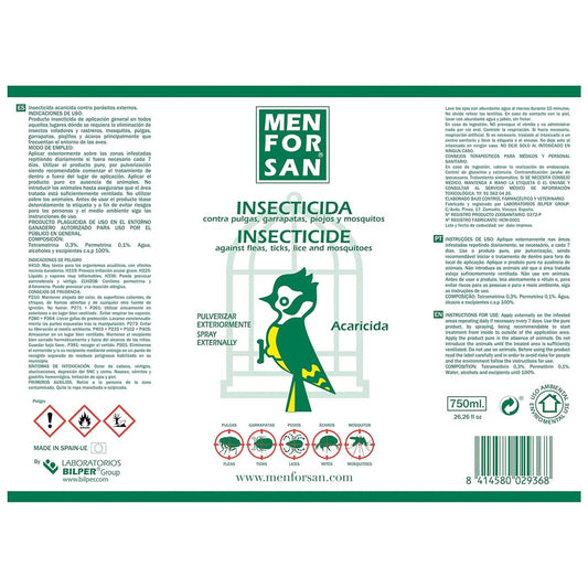 Menforsan Insecticida Aves 750ml.