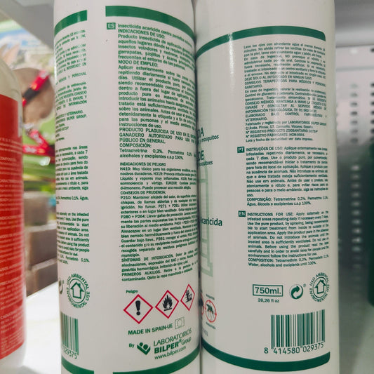 Menforsan Insecticida Palomas 750ml.