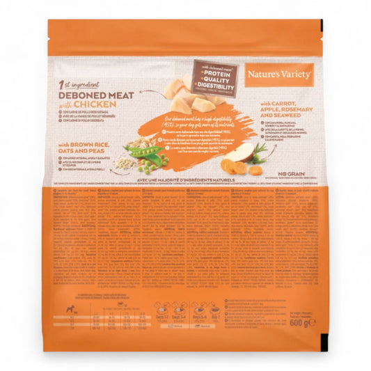 Nature’s Variety Healthy Grain Puppy Mini Pollo (1,5 kg y 600 g)