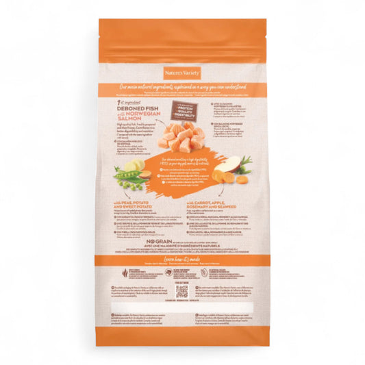 Nature’s Variety No Grain Puppy Medium/Maxi Salmón (3 kg)