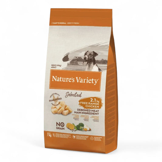Nature’s Variety No Grain Mini Adult Pollo (1.5 kg)