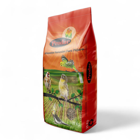 Ninfas y Agapornis 25 Kg.prodac