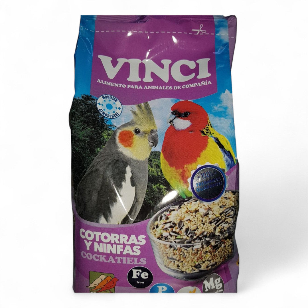Ninfas y Cotorras Vinci 1 kg