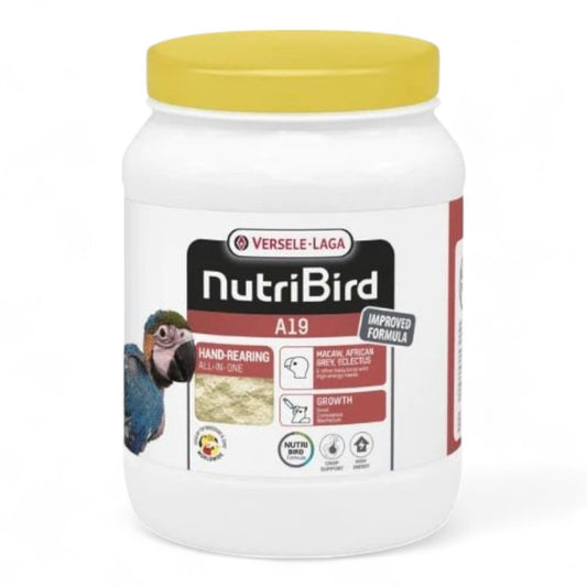 Versele Laga NutriBird A19 800 g, 3 kg Papilla para Cría a Mano de Loros y Guacamayos