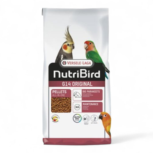 Versele Laga NutriBird G14 Original 1 kg, 10 kg Pienso para Ninfas y Agapornis
