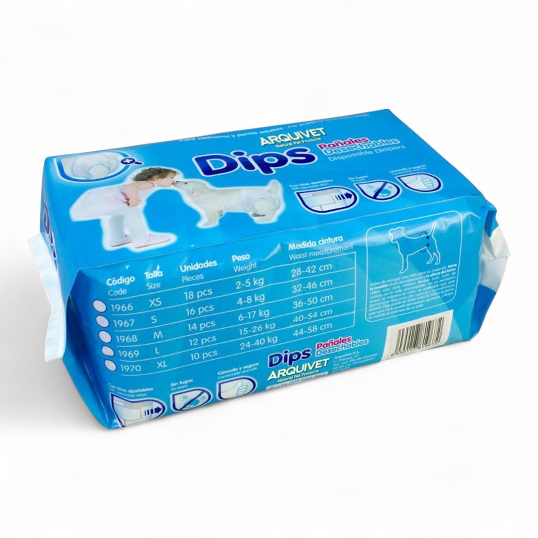 Pañal Arquidips para Perros