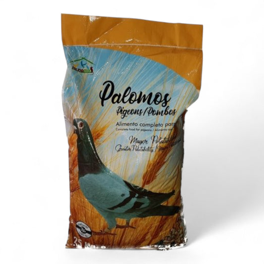 FaunaMix Palomos con Maíz 5 kg, 25 kg Mixtura para Palomas y Gallináceas