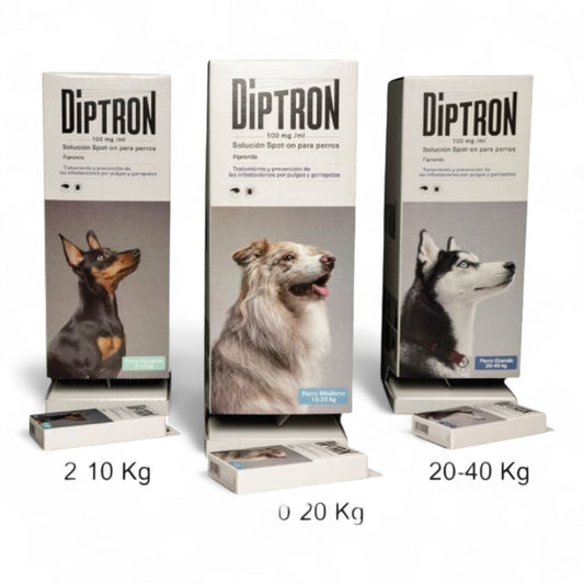 Diptron Spot-On Antiparasitario para Perros 2-40 kg