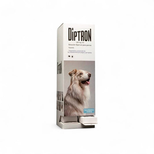 Pipeta Diptron Perro 10-20 Kg. 1 Ud.