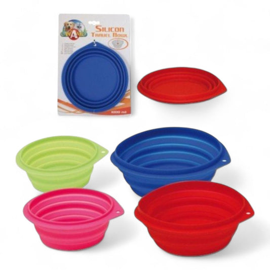 Plato Viaje de Silicona Nayeco para Perros