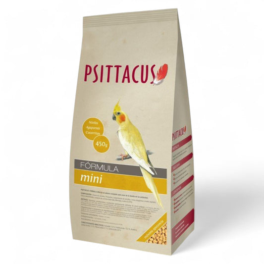 Psittacus Pienso Mini 450gr. Ninfas.