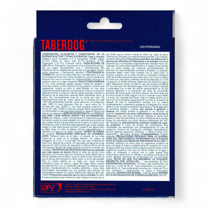 Taberdog Collar Medicamentoso Dimpilato 60 cm