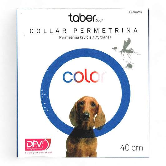 Taberdog Collar Permetrina Antiparasitario para Perros