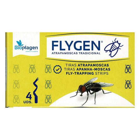 Tiras Atrapamoscas Esctuche 4 Uds.flygen
